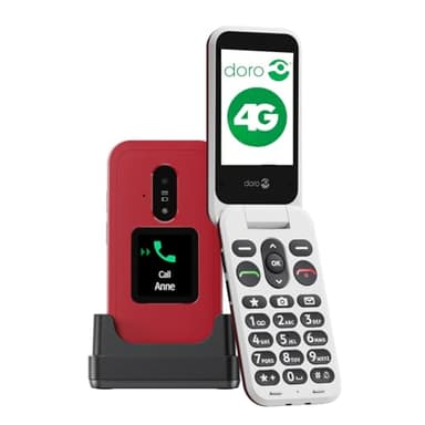 Leva E30 4G Smartphone 7,11 cm (2,8 inch) 0,3 MP Single SIM (rood, Wei?) (380597)